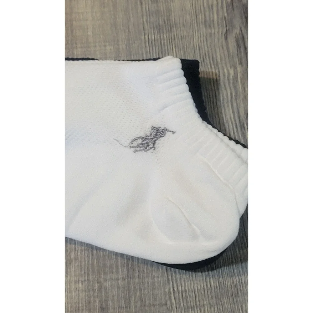 Polo Ralph Lauren Technical Sport 3 Pack Socks Royal Blue Navy White 10-13
